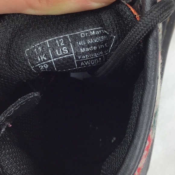 [SOLD] Floral Canvas Dr. Martens Boot T12 - Picture 9 of 9